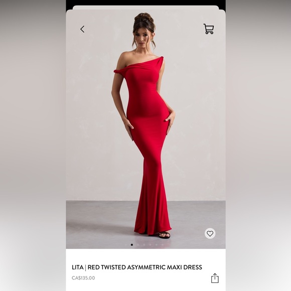 Club L London Dresses & Skirts - Club L London Striking Scarlet Maxi Dress